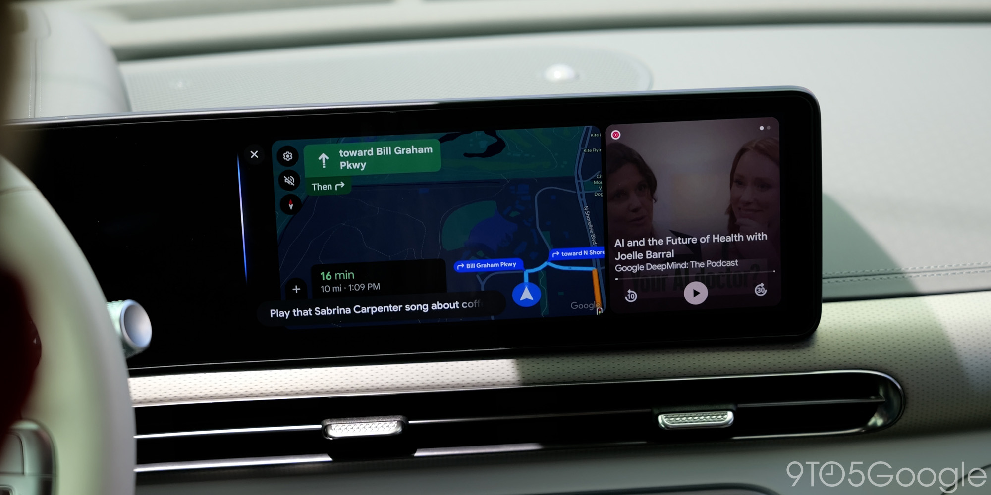 9to5google.com - Ben Schoon - Android Auto update hints at Cast support, Material music player redesign [Gallery]
