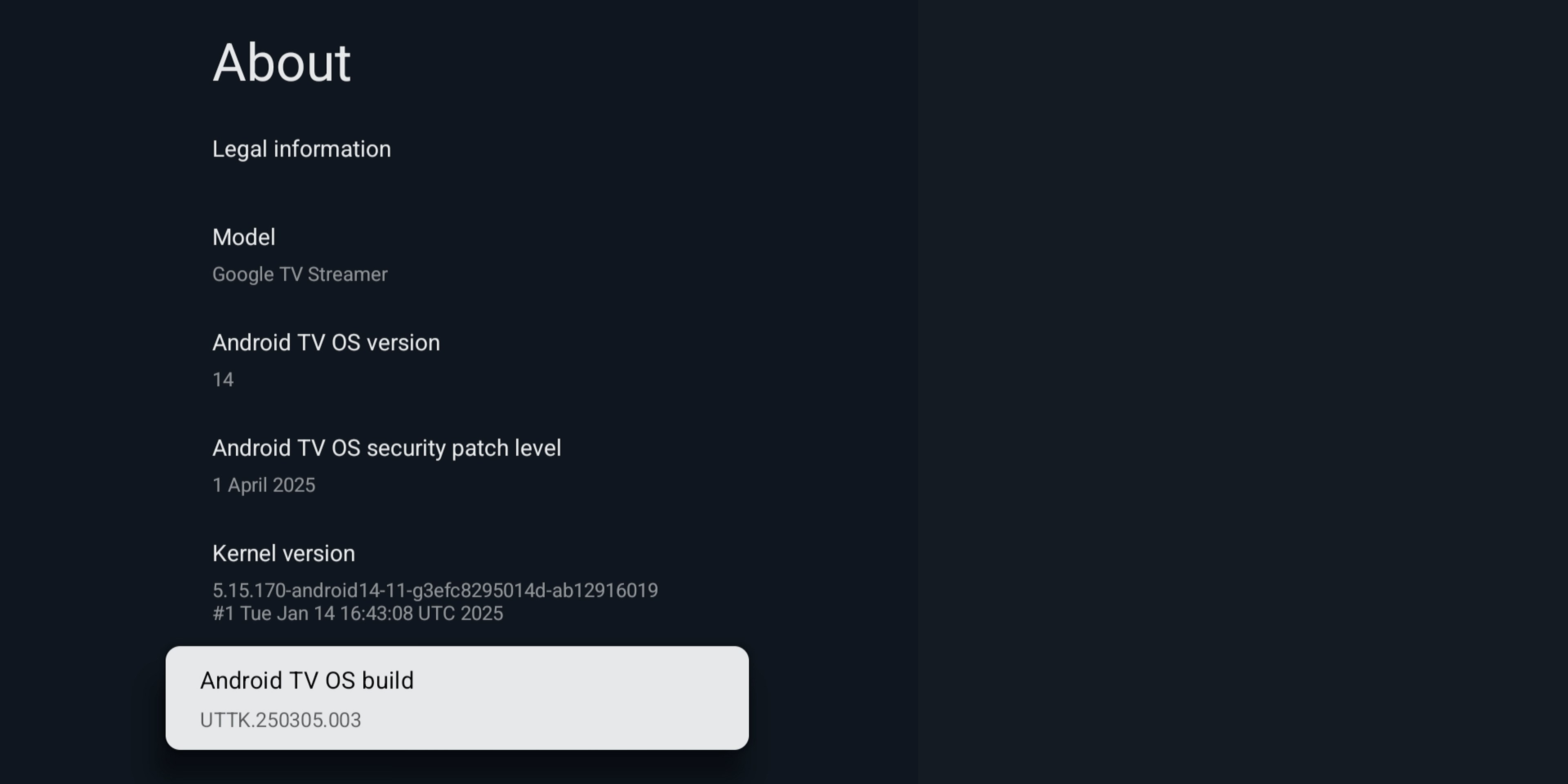 New Google TV Streamer update rolling out