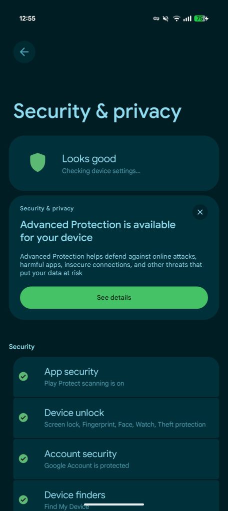 Advanced Protection rolls out to Android 16 and 16 QPR1 betas