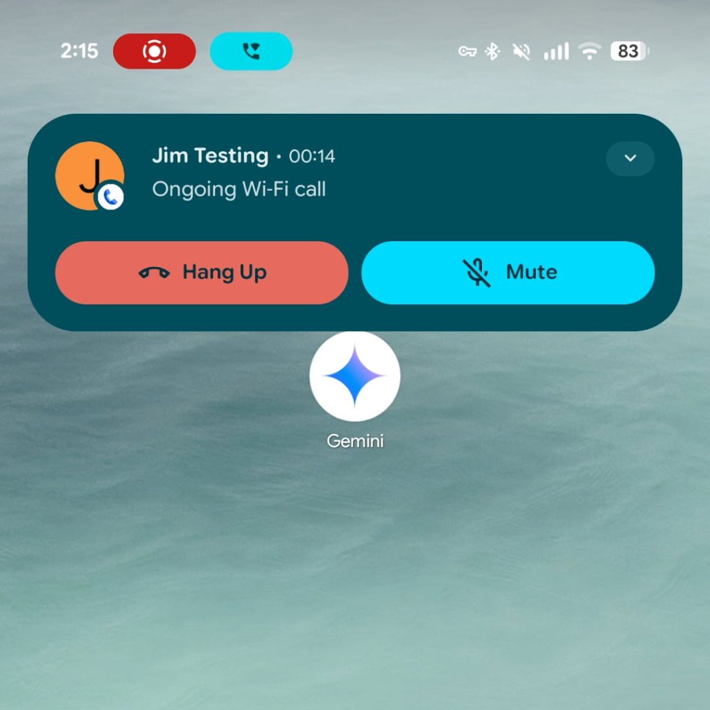 Android 16 QPR1 Beta 2 updates status bar chip for phone calls