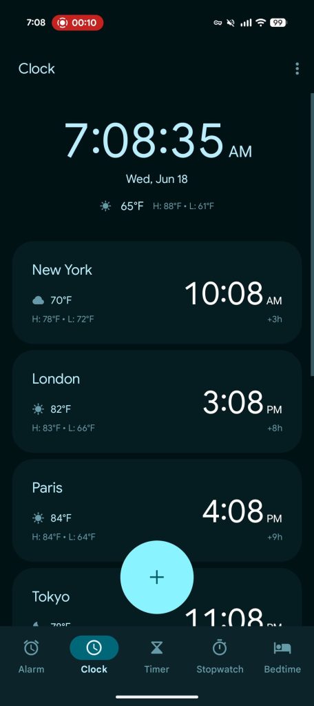 Google Clock 7.14