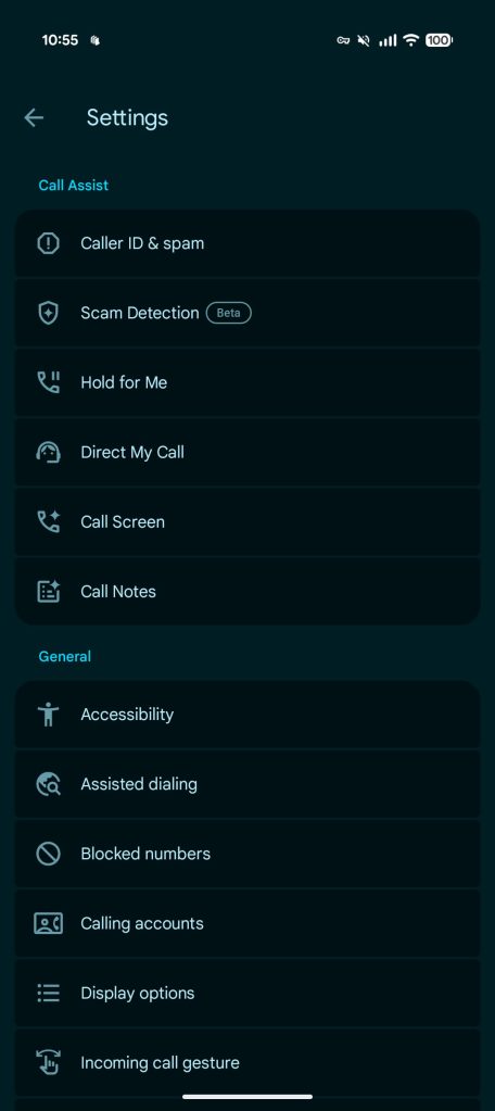Google Phone Material 3 Expressive