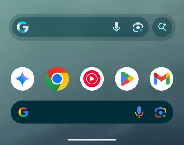 Google Search Widget AI Mode