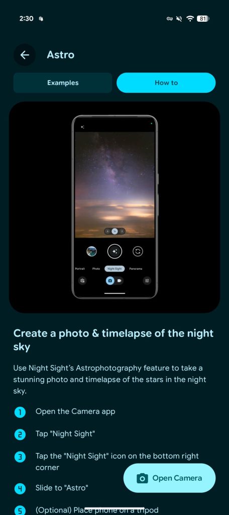 Pixel Camera 9.9 help