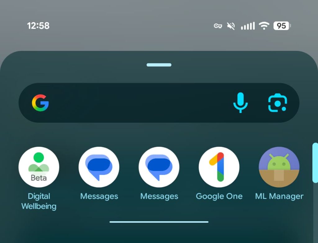 Google Messages two icons