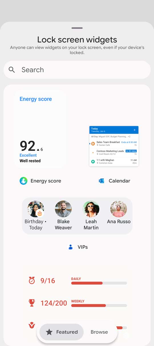 Android 16 QPR2 debuts lock screen widgets with 'hub mode'