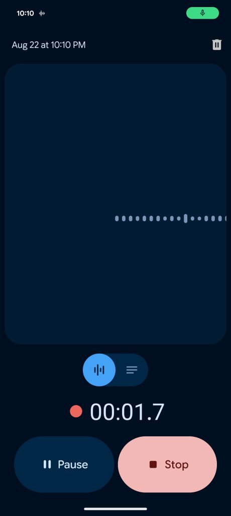 Pixel Recorder’s Material 3 Expressive redesign aims to simplify