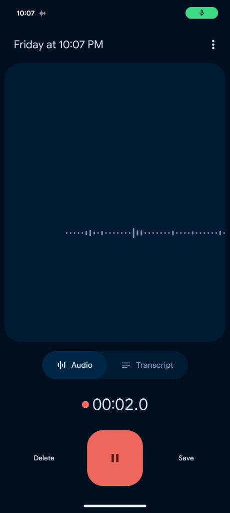 Pixel Recorder’s Material 3 Expressive redesign aims to simplify