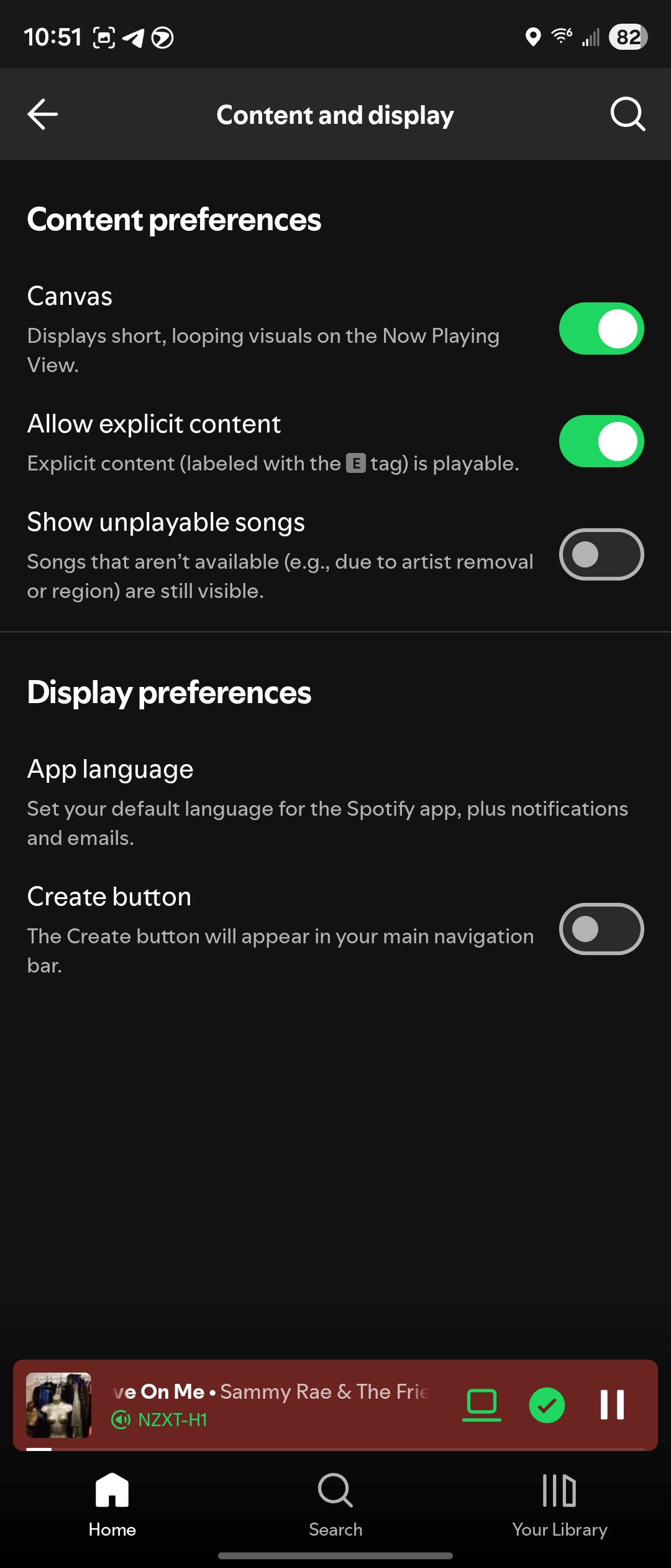 Spotify update now lets you turn off the 'Create' button – here's how