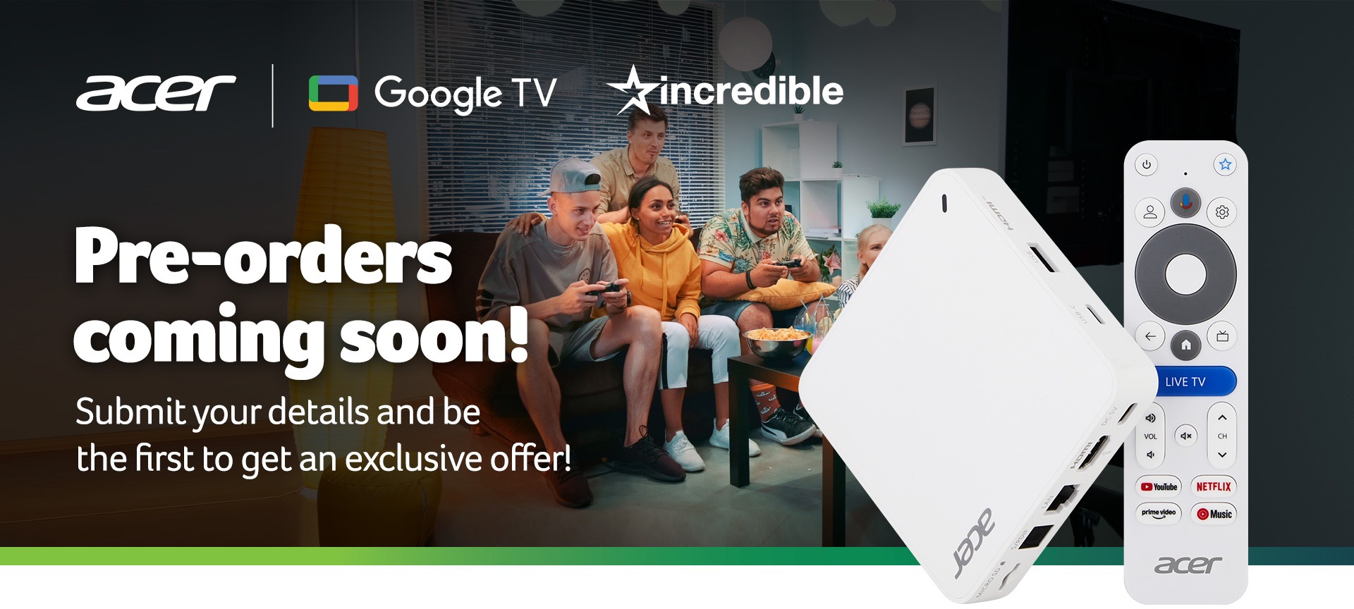 This new Google TV box has a ton of ports, and comes from... Acer?