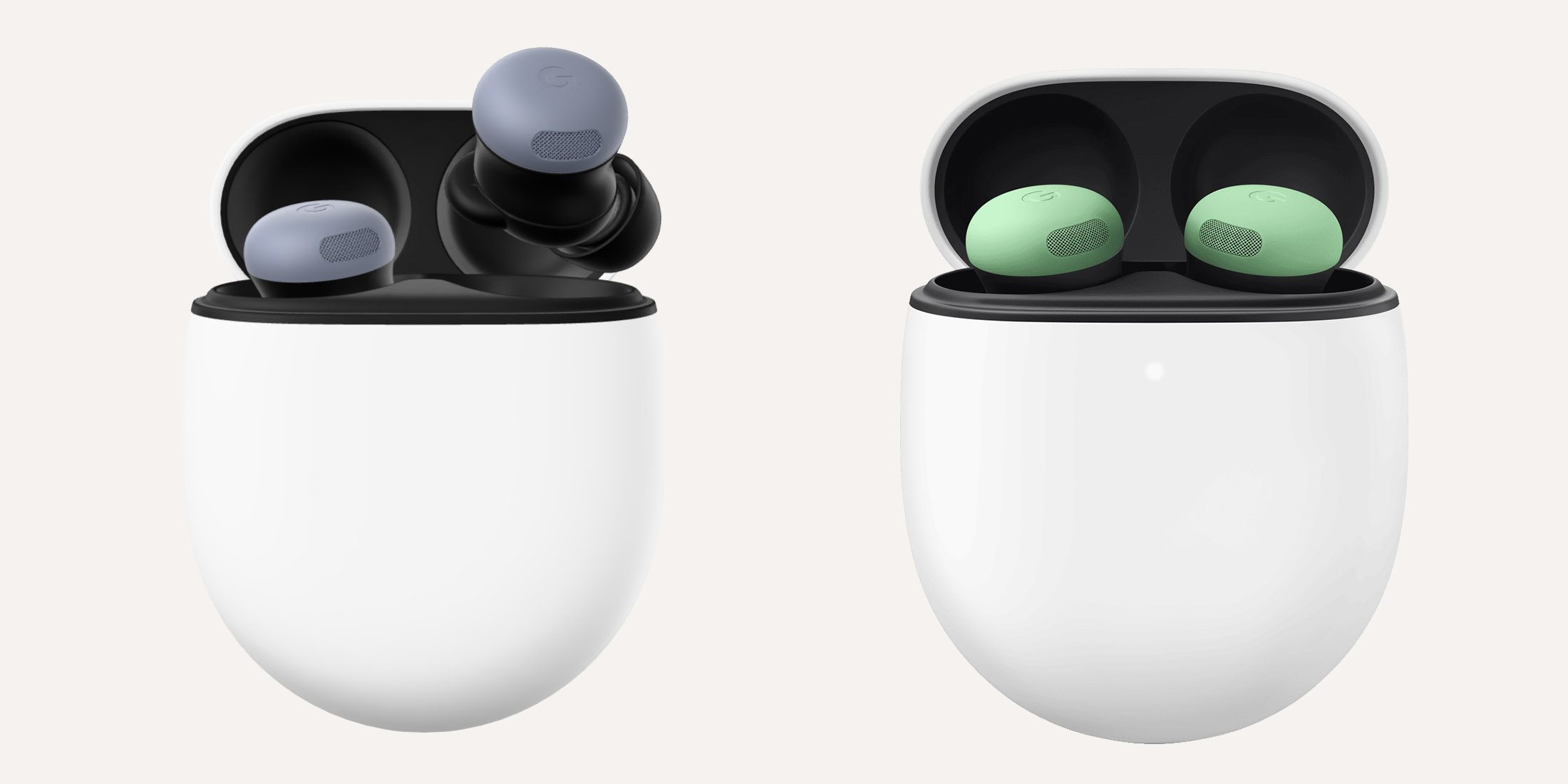 Google Pixel Buds Pro 2 в цвете Moonstone в Google Store