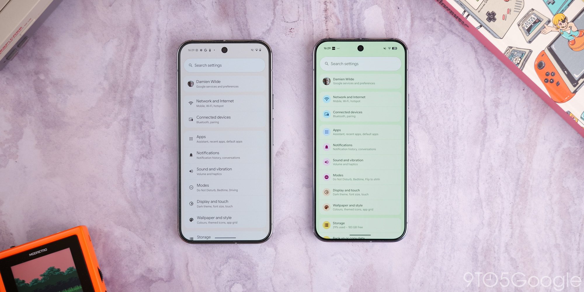Google вернула все «Сведения о резервном копировании» Android после редизайна