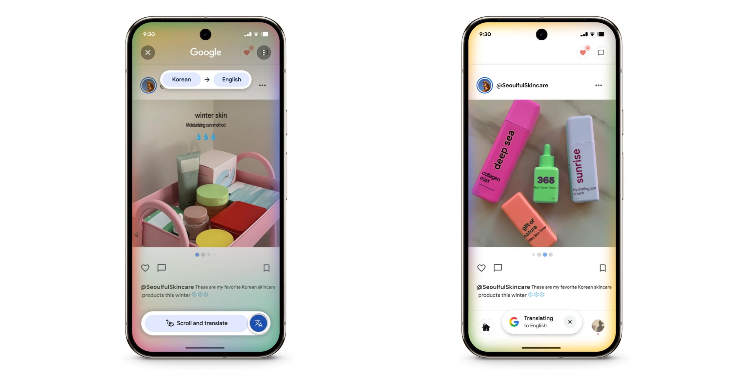 Circle to Search получает функцию «Прокрутка и перевод», сначала она появится на Samsung