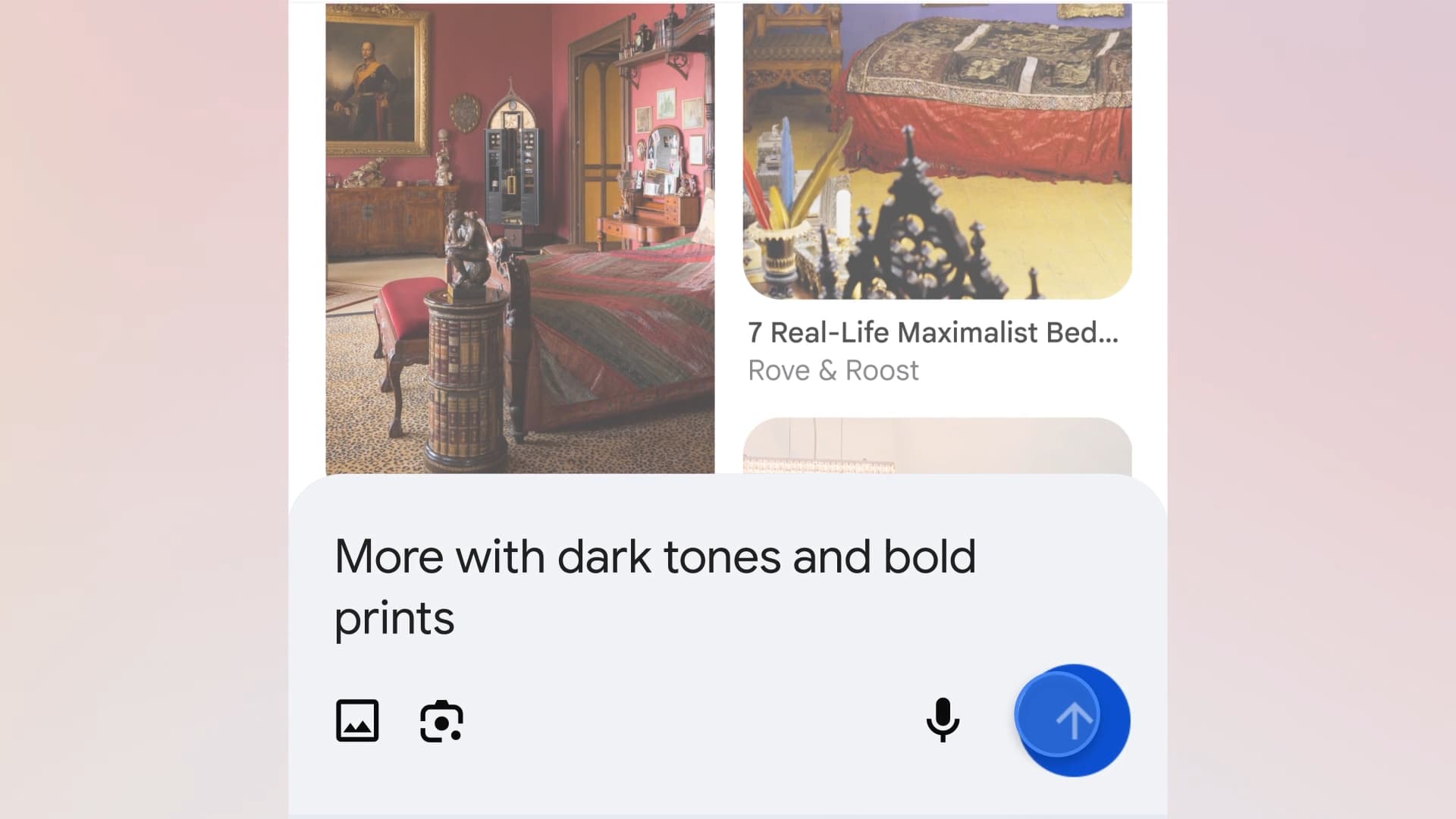 Google AI Mode visual