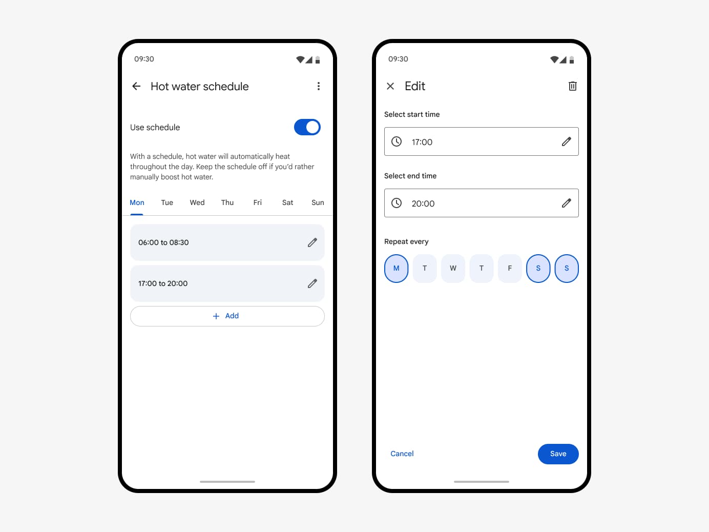 Google Home Thermostat Europe