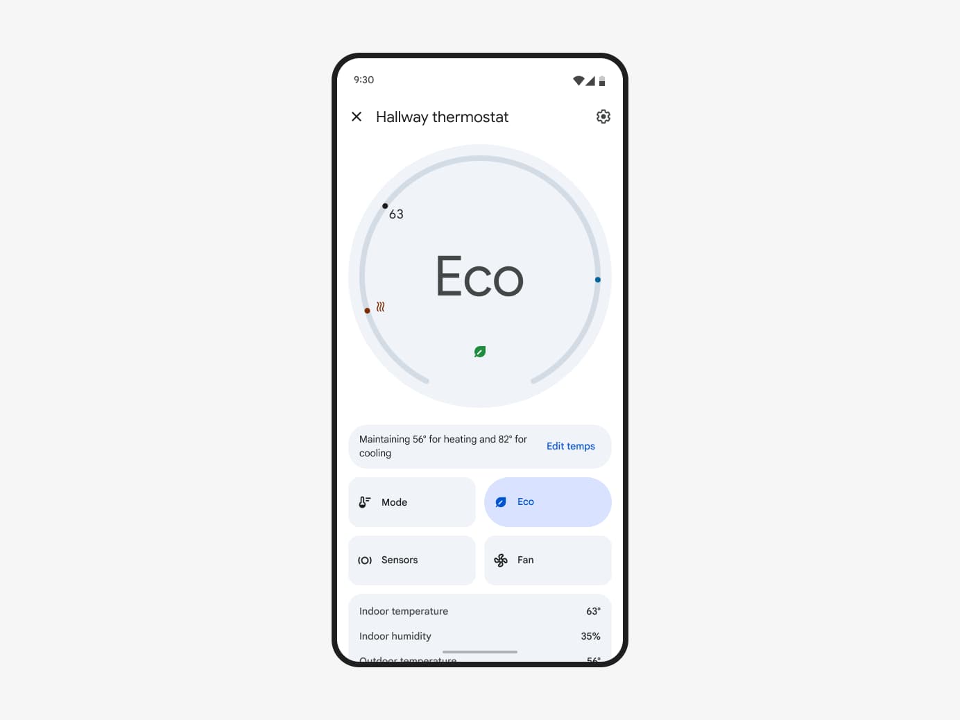 Google Home Thermostat Europe