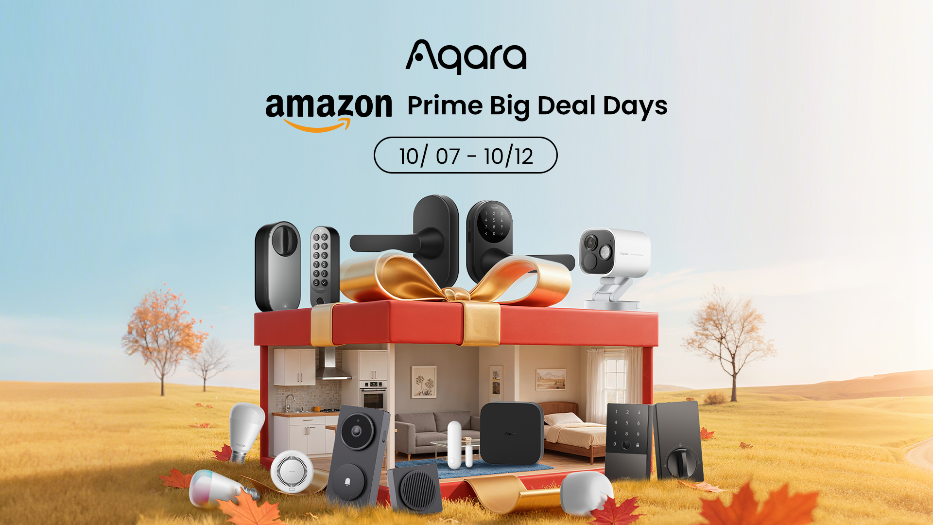Создайте умный дом с выгодой более 40% благодаря скидкам Aqara на Prime Big Deal Days