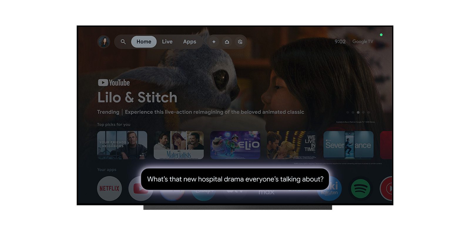 Gemini появился раньше на Google TV с выбором голоса, как у динамиков [Галерея]