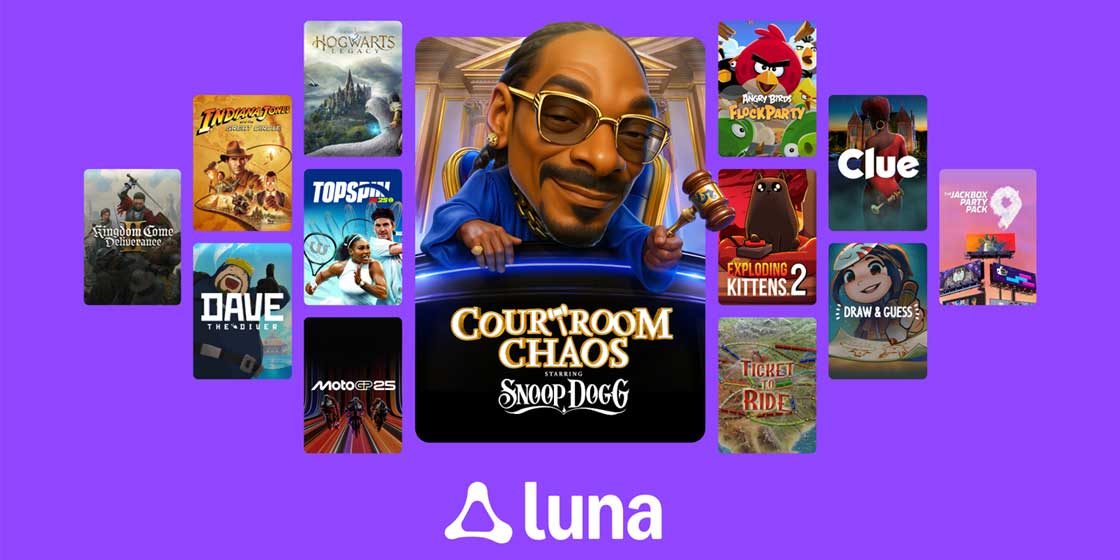 Amazon Luna переходит на локальные многопользовательские игры с новым дизайном