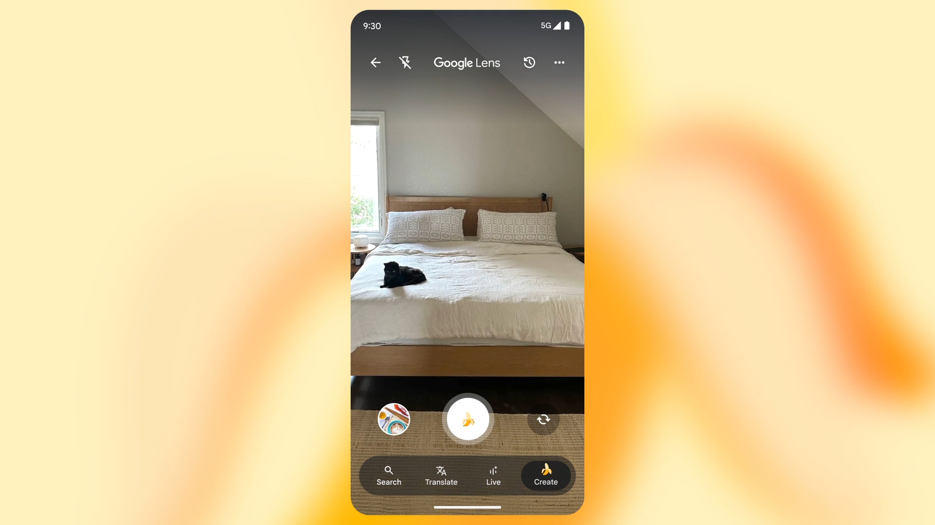 Nano Banana Pro preview via Google Lens