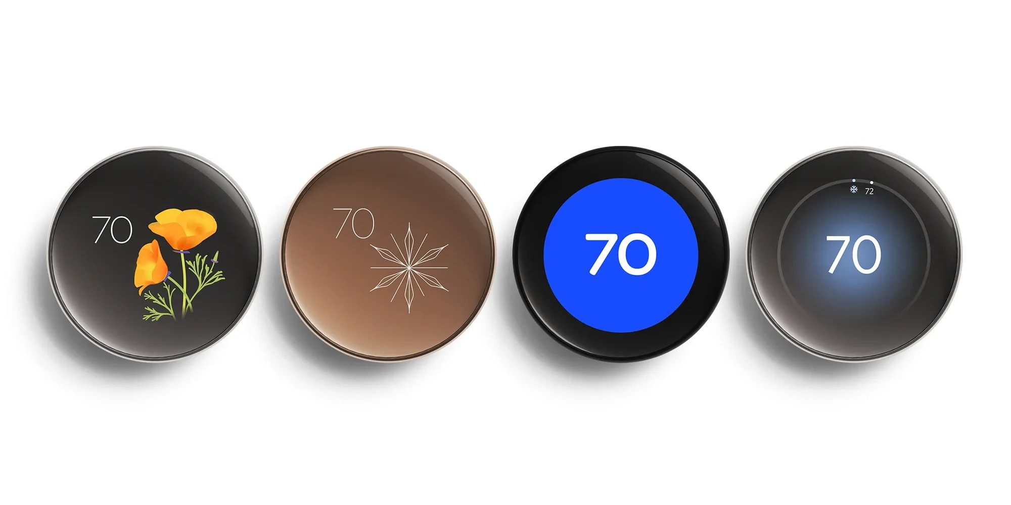 Четвертое поколение Nest Learning Thermostat получило четыре новых циферблата Farsight