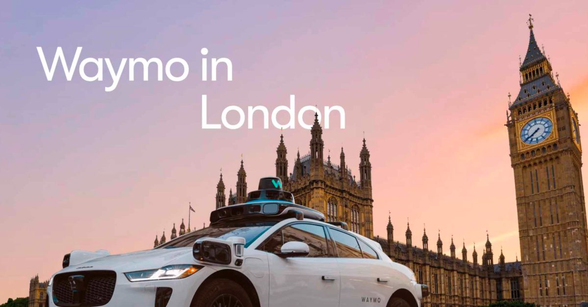 Waymo is bringing fully autonomous, driverless ride-hailing to London in 2026