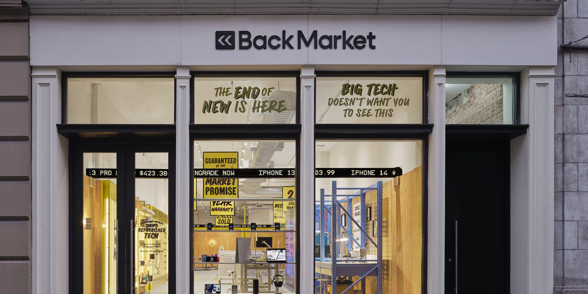 Магазин «Back Market» в Нью-Йорке будет продавать подержанные смартфоны с планами Google Fi Wireless