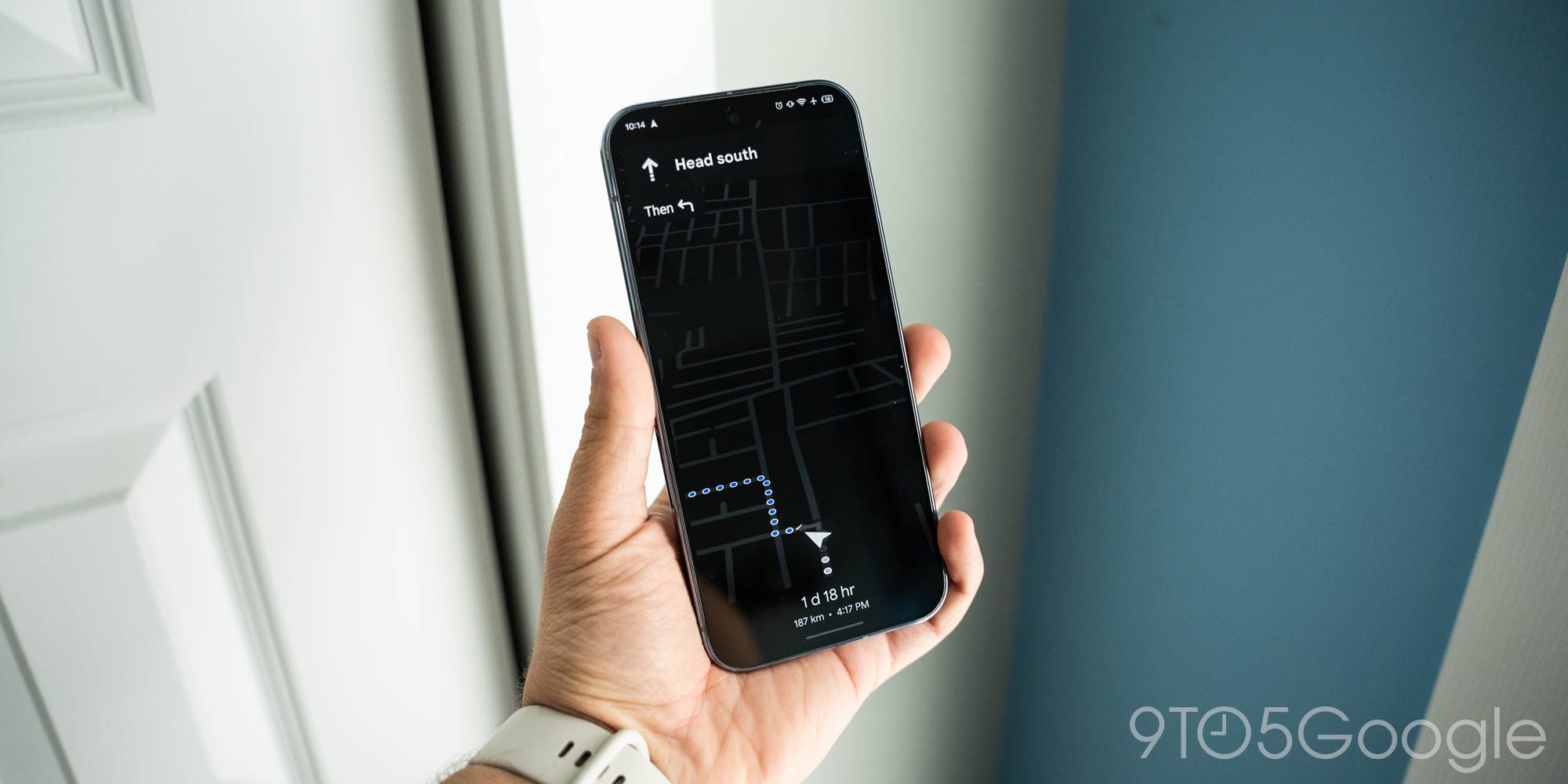 Google Maps готовит «режим энергосбережения» в черно-белом исполнении для Android [Галерея]