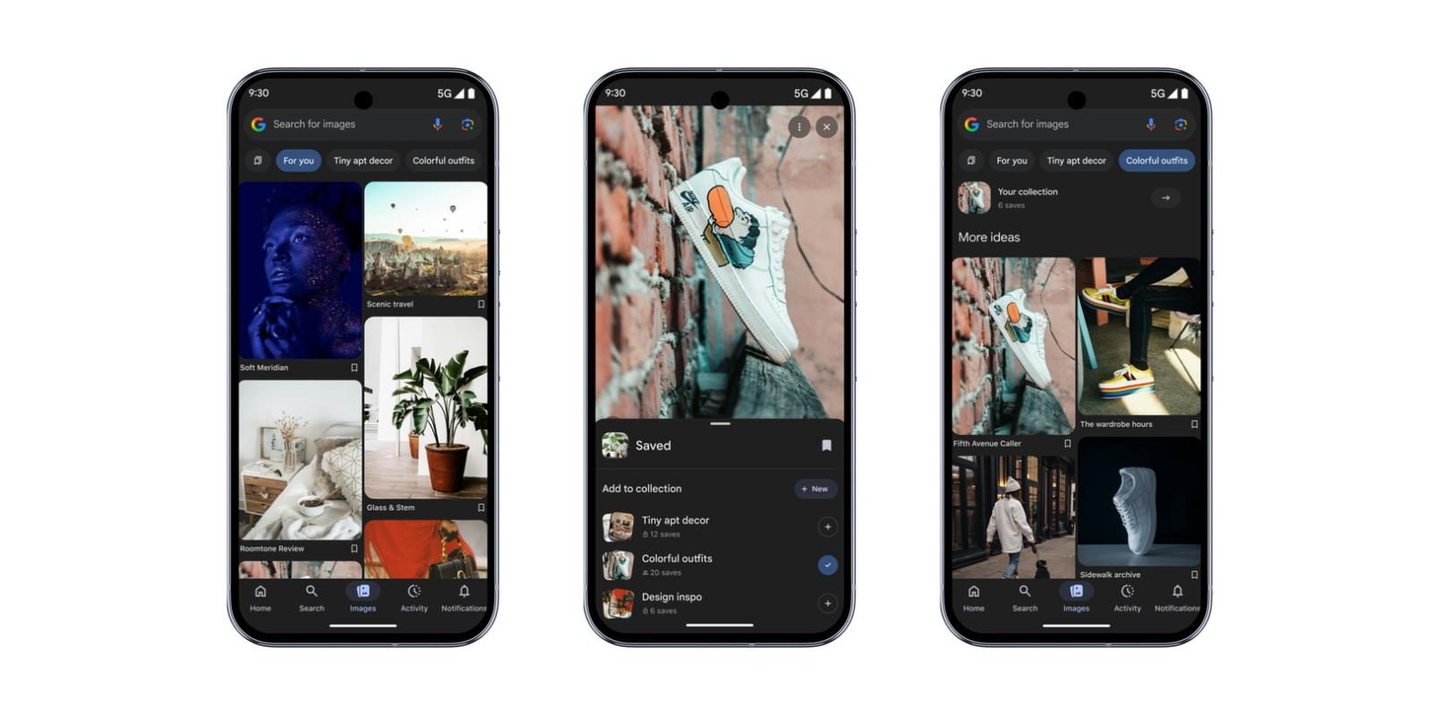 Приложение Google запускает вкладку «Изображения» на Android и iOS