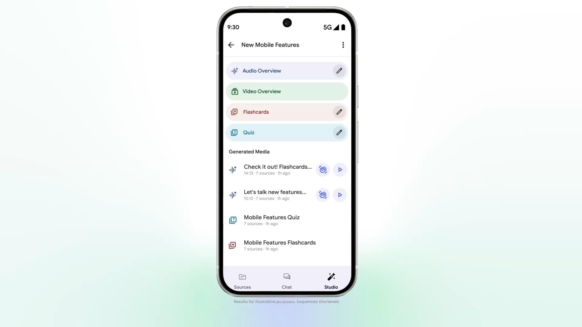 NotebookLM для Android и iOS получил обновления: добавлены карточки и викторины