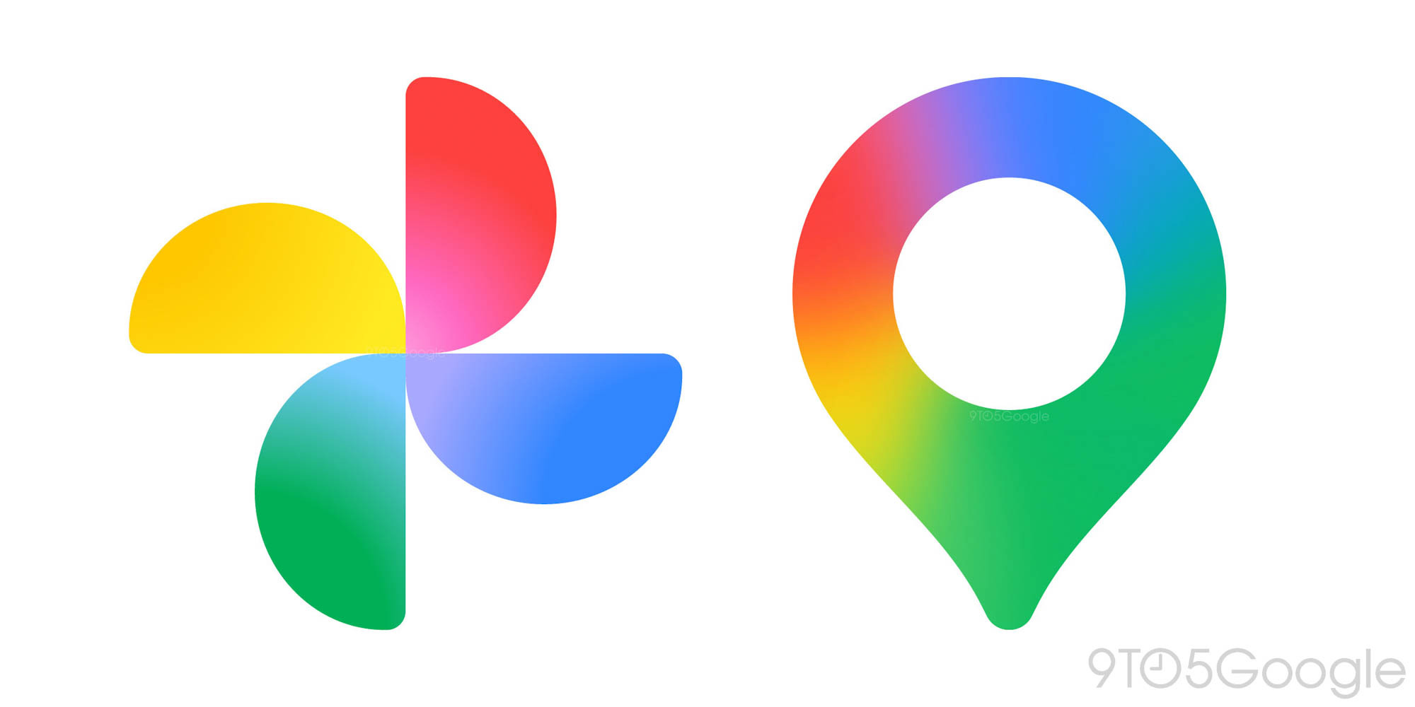 Bocoran desain ikon baru Google Photos dan Google Maps dengan tema gradient