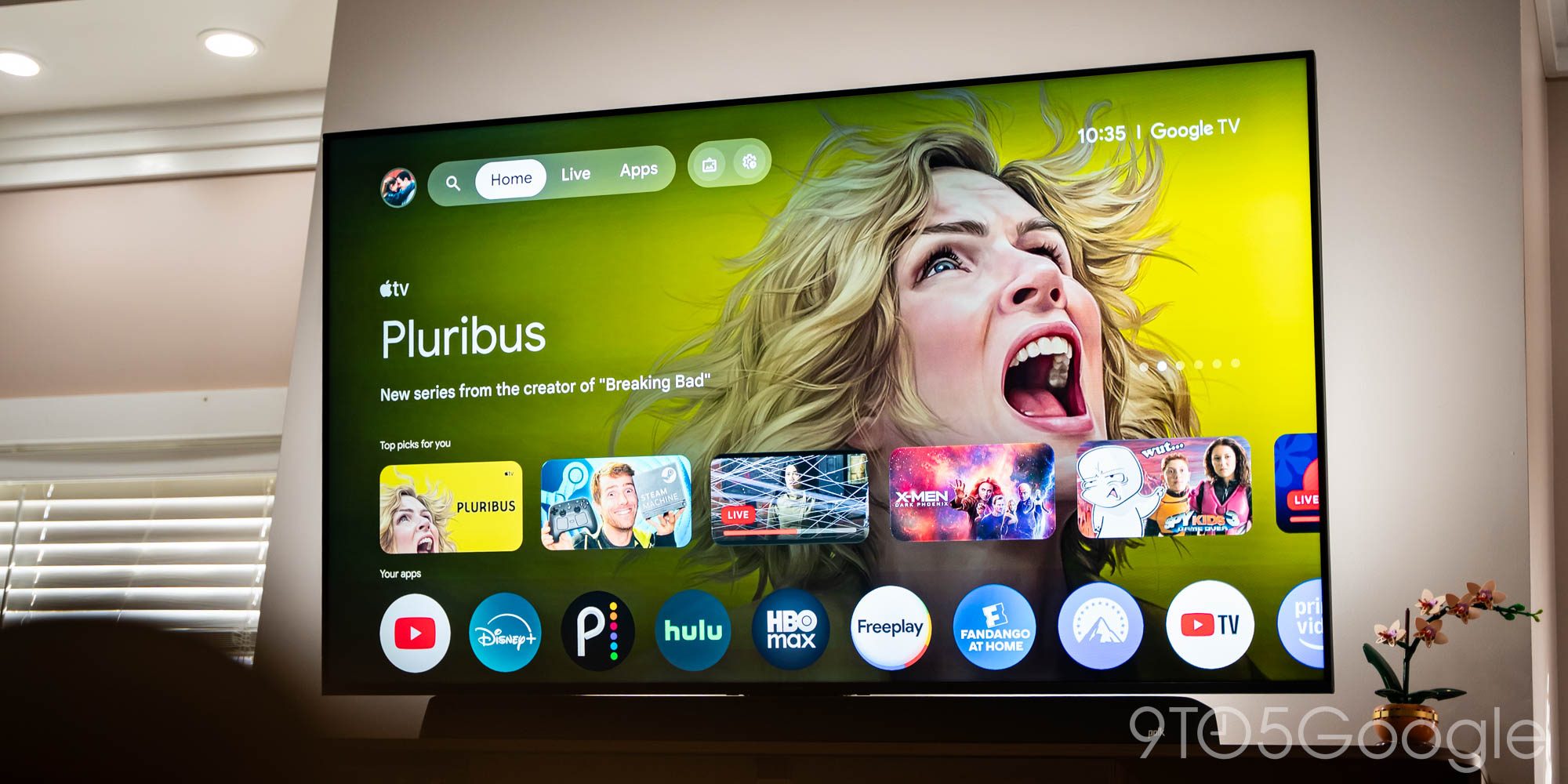 Google TV: домашний экран проходит более широкое развертывание
