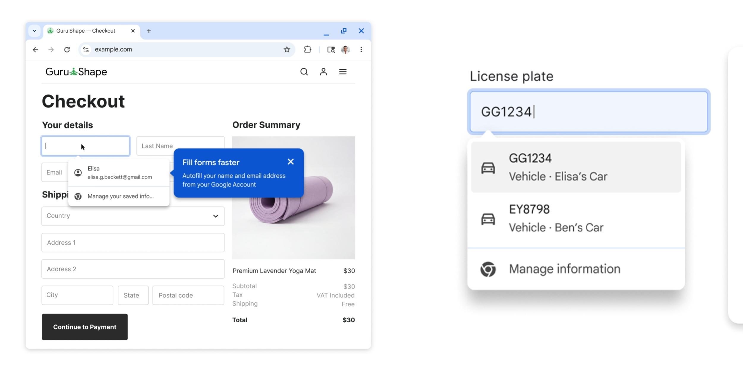 Chrome Autofill получает двухстрочный дизайн на Android, интеграцию с Google Wallet и многое другое