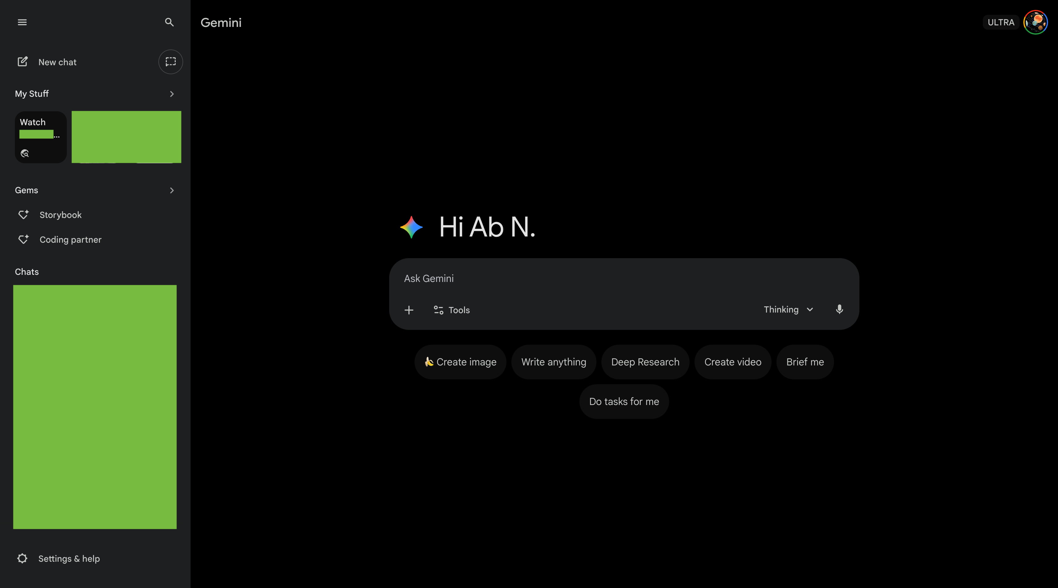 New Gemini Web Redesign