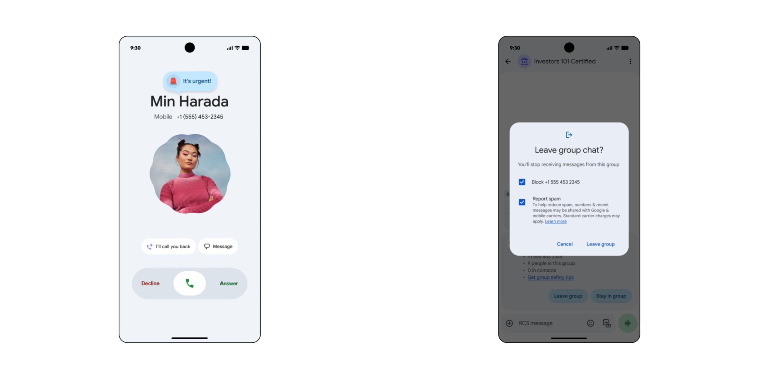 Google Phone добавляет «Срочные» вызовы, приложение Messages получает уведомления о групповых чатах «Неизвестных»