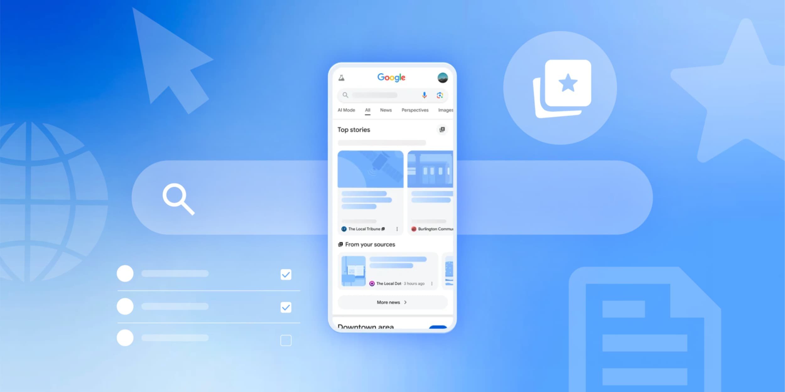 Google добавляет больше ссылок в режиме ИИ и тестирует функции ИИ для Google Новости