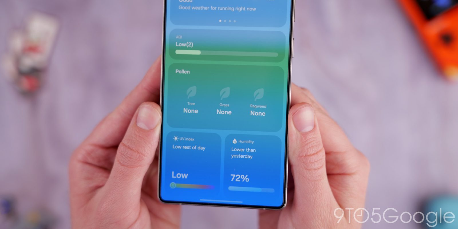 Samsung’s updated Weather app is ready to tell you how horrible the pollen is outside