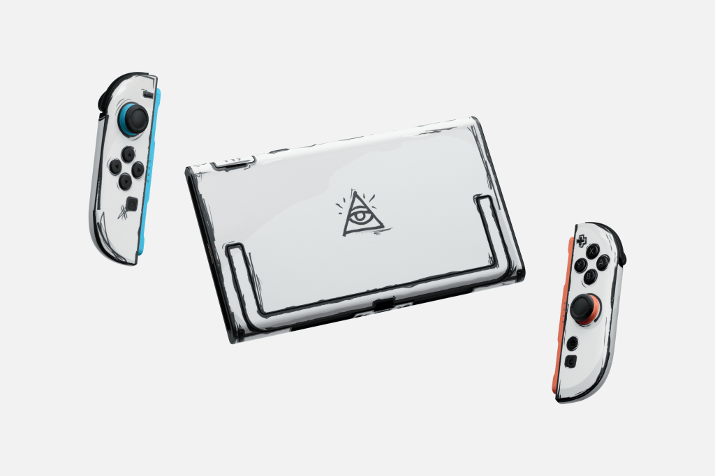 صورة توضيحية للملصق على الهاتف