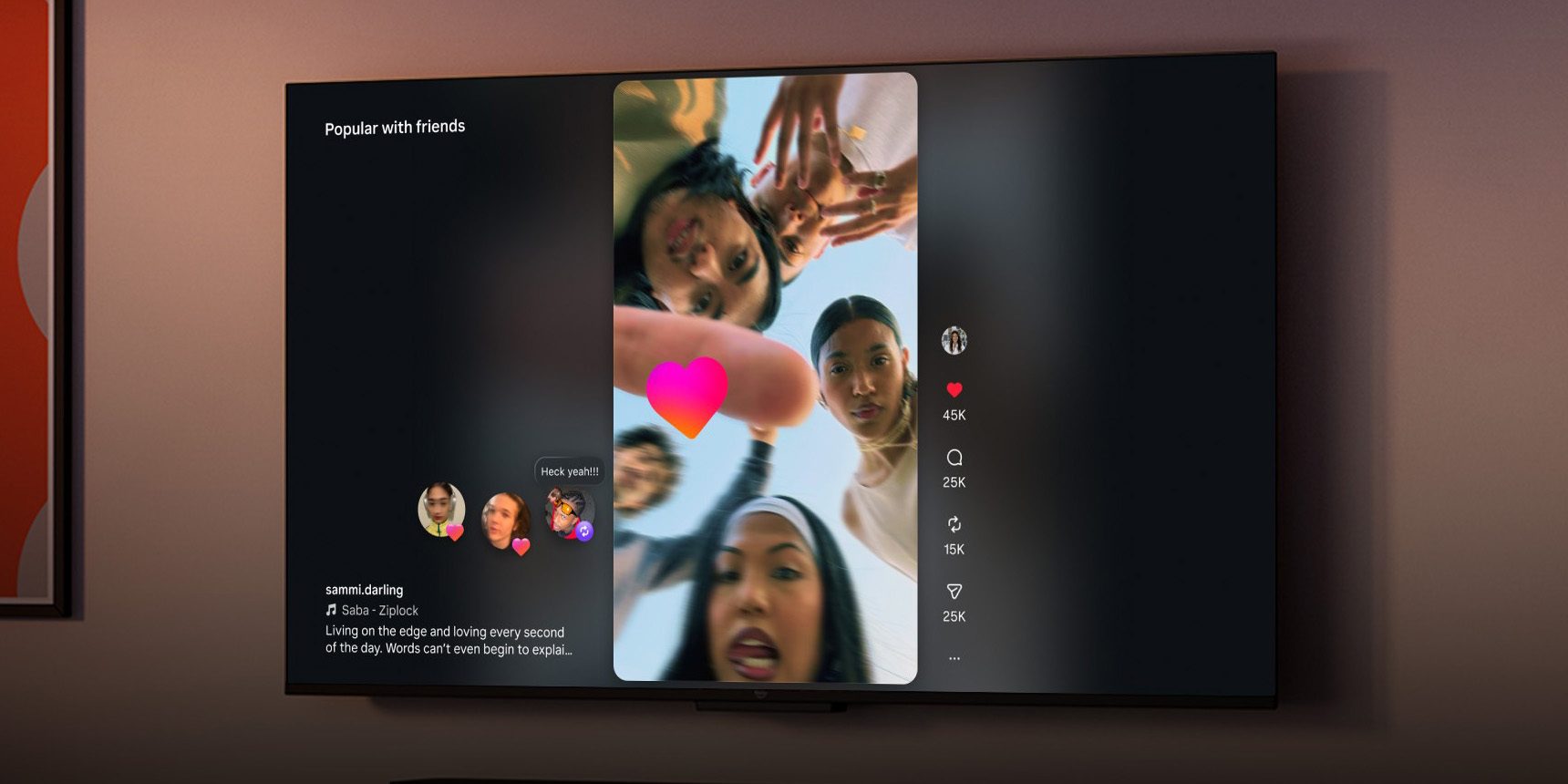 Instagram запускает приложение на Google TV с Reels на большом экране [Галерея]