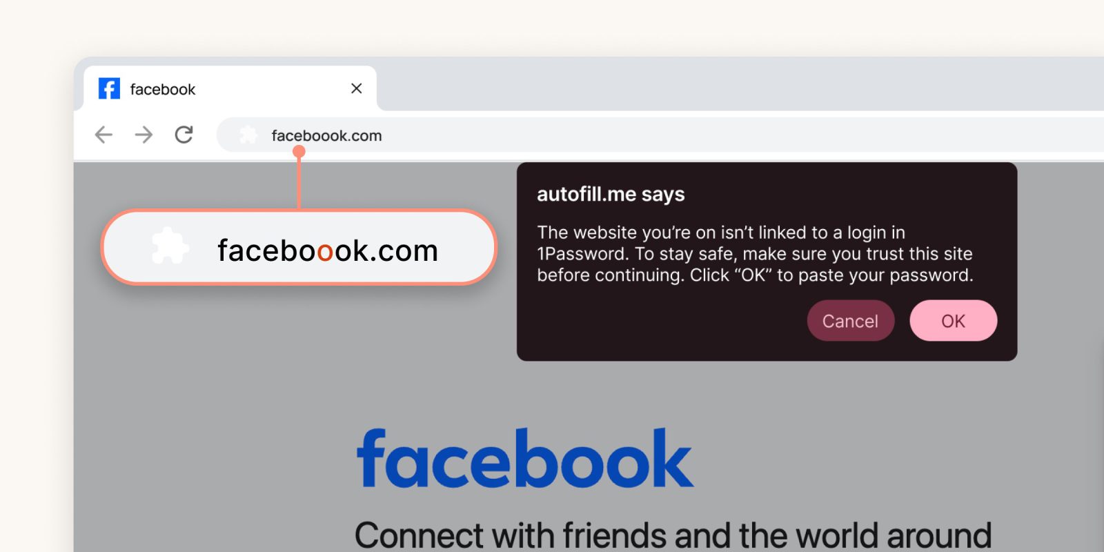 1Password will now warn you of potential phishing scams before they steal your password