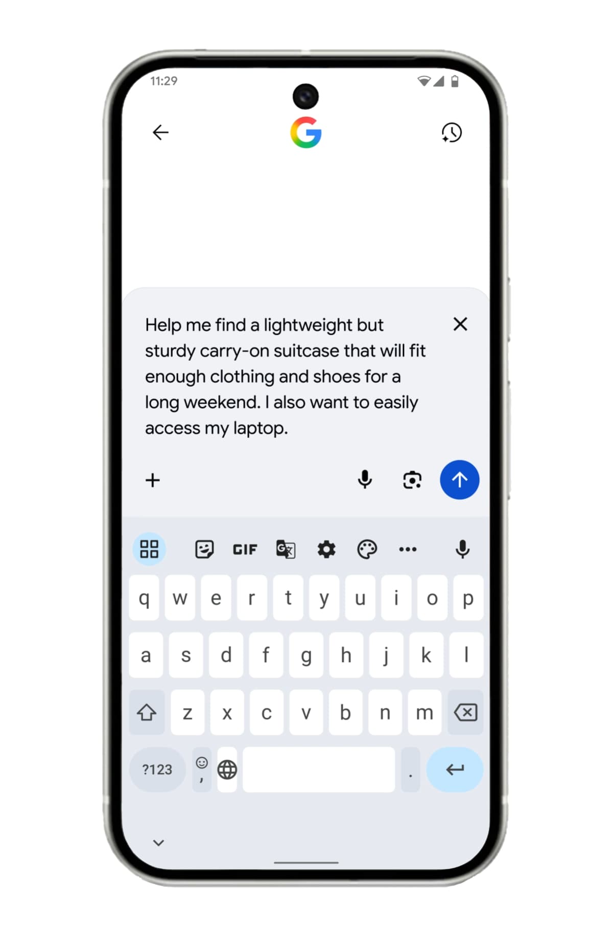 Gemini app and Google AI Mode adding product checkout