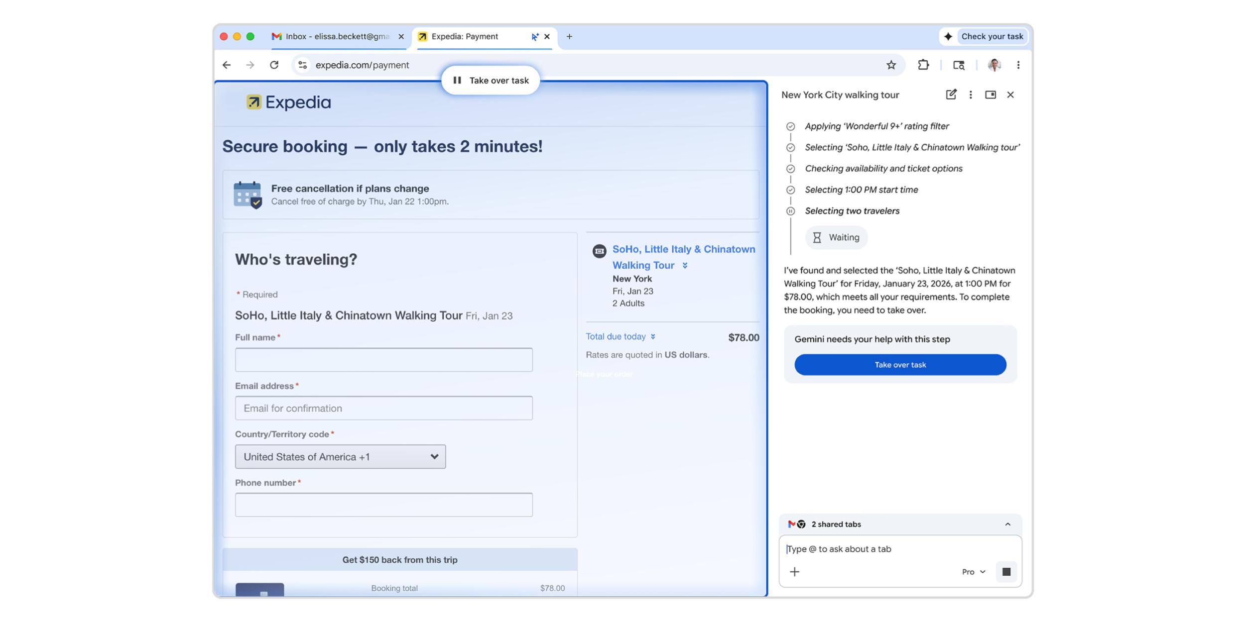 photo of Chrome rolling out Gemini 3-powered ‘auto browse’ with Google AI Pro  image