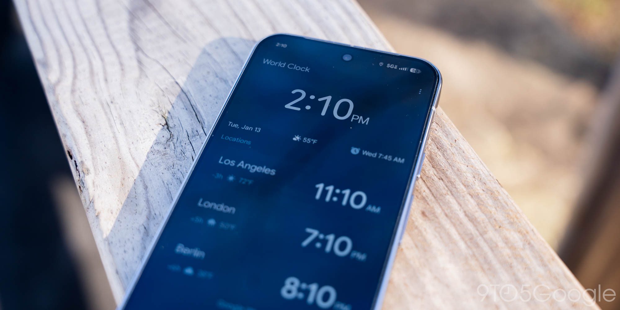 Google Часы 9.0 добавляют функции секундомера и таймера Live Updates