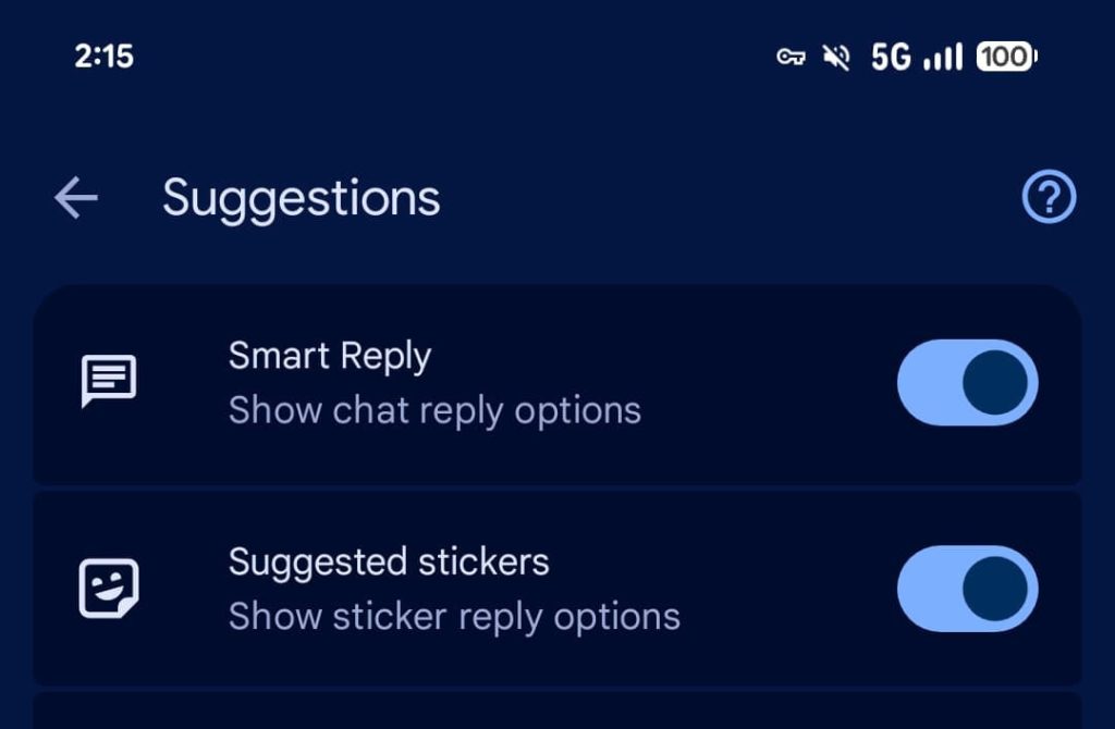 Google Messages preps Smart Reply ‘Tap to Edit’ setting