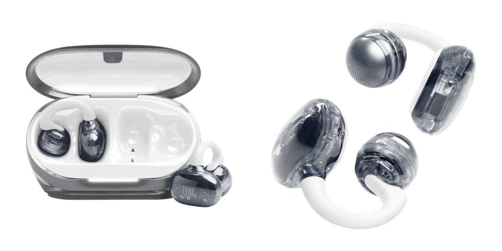 سماعات JBL Soundgear Clips باللون الأبيض