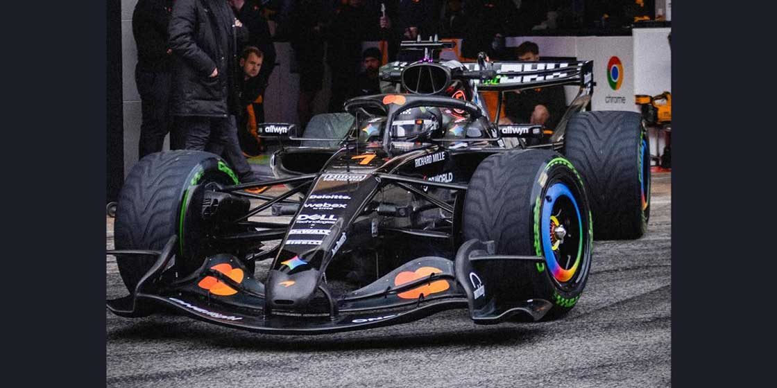 Логотип Gemini от Google украшает новый болид McLaren в Формуле-1 [Галерея]