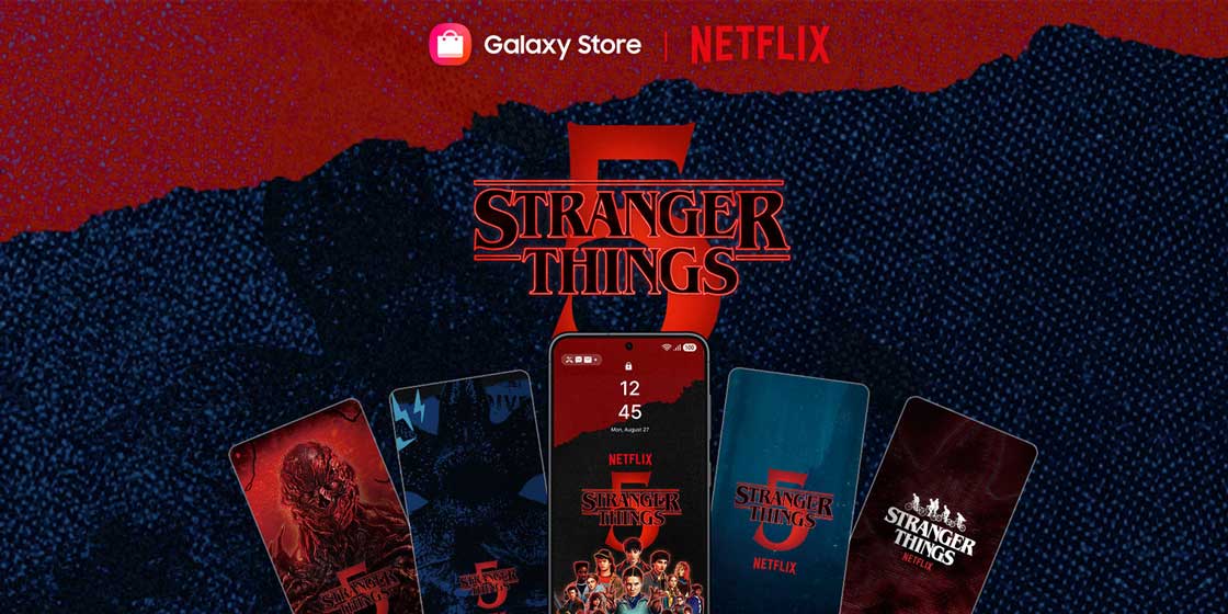 Samsung adds official Stranger Things theme for Galaxy, but you need Netflix
