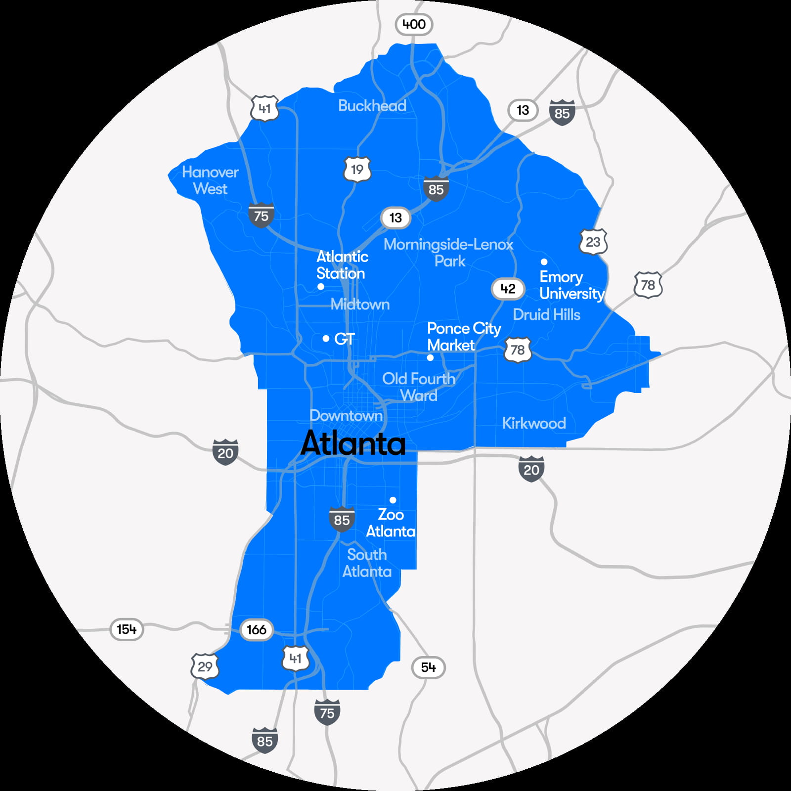 خدمة وايمو عبر تطبيق أوبر في أتلانتا