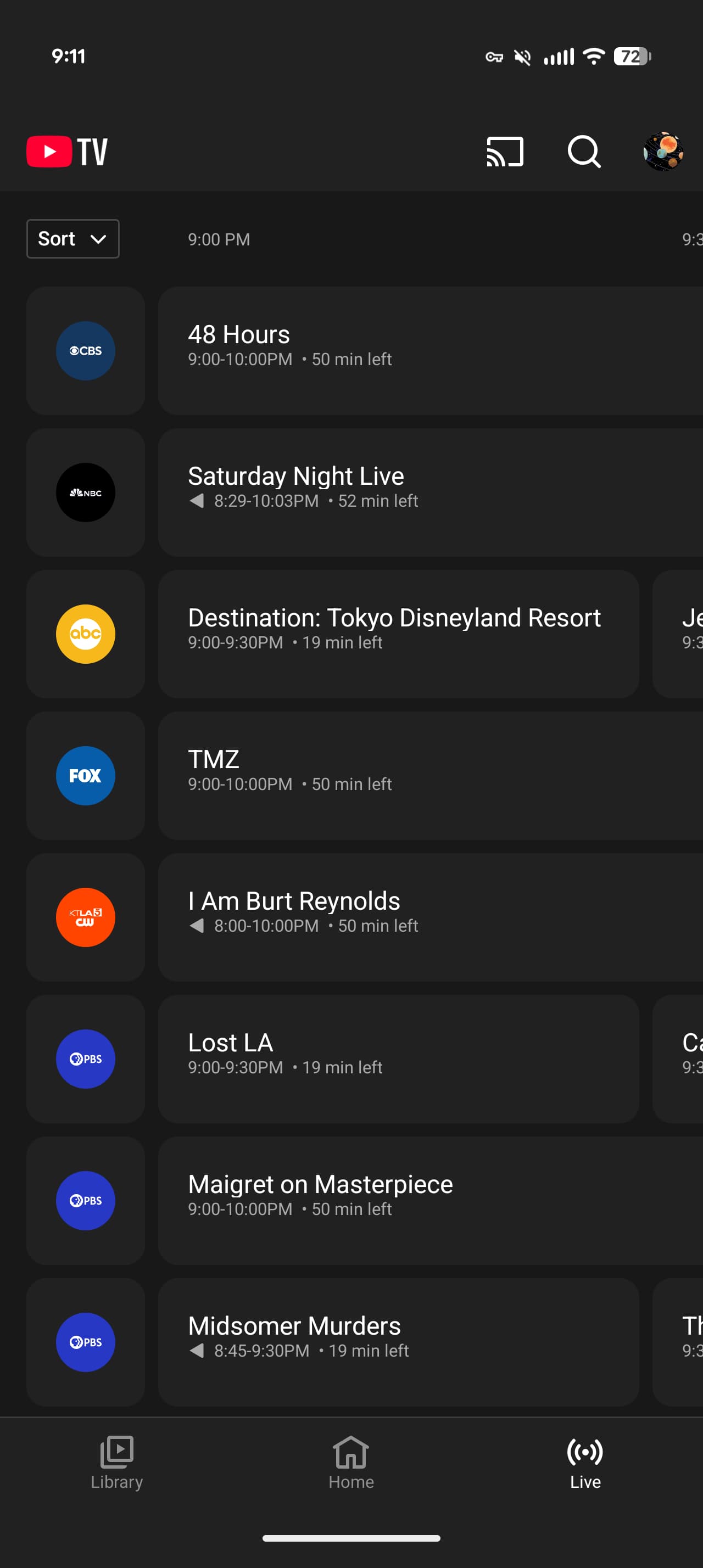 New YouTube TV Icons