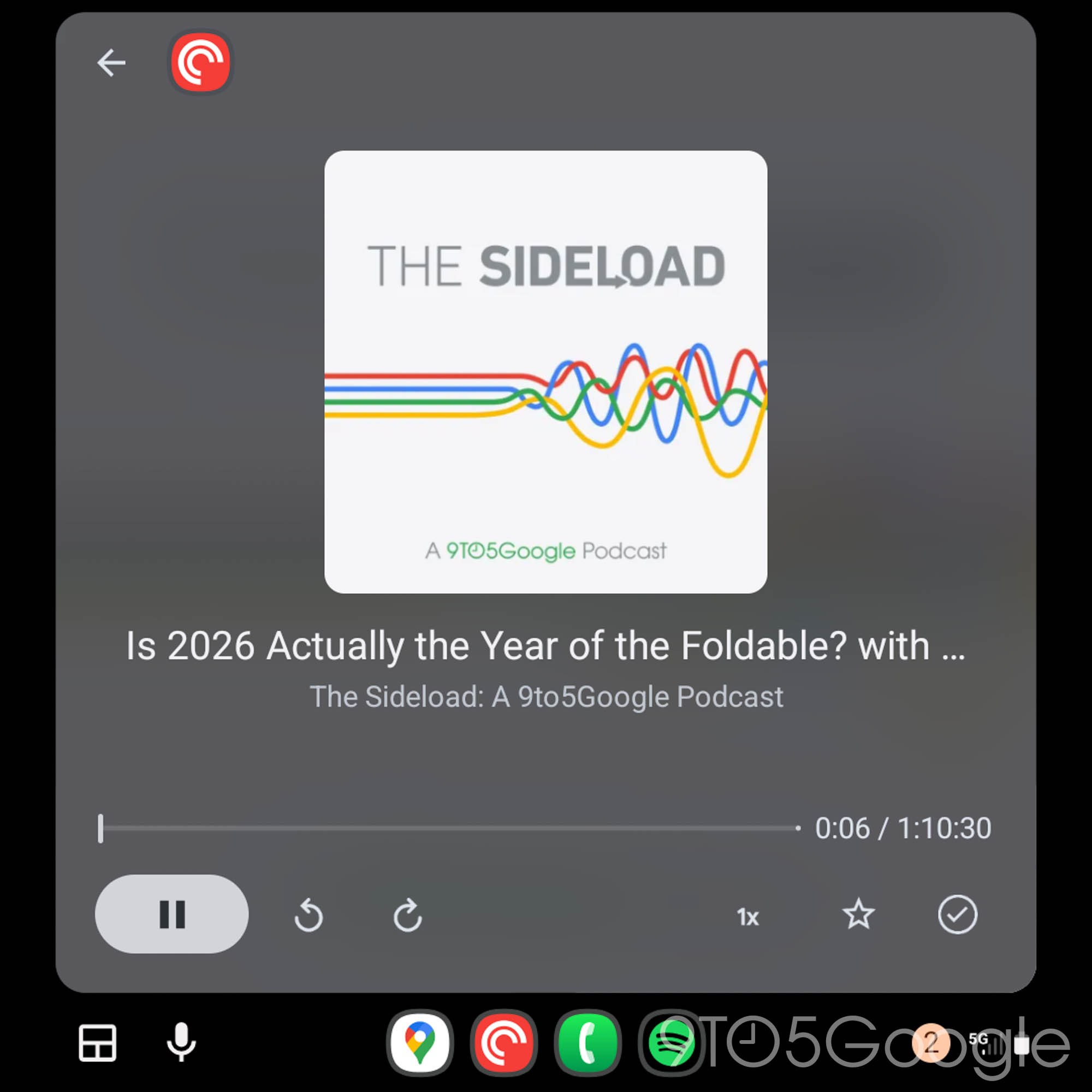 Android Auto update delivers media player redesign [Gallery]